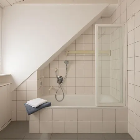 Blaupause Mit Seezugang Und Wiese Zum Entspannen